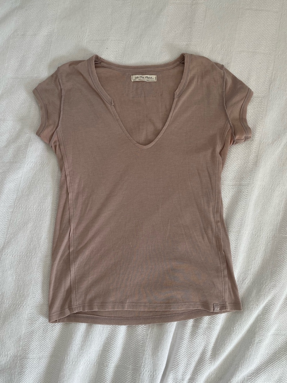 We The Free Always Yours Tee in Mauve Color